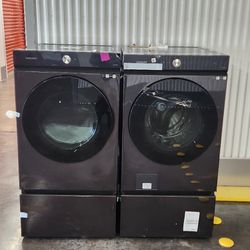 SAMSUNG FRONT LOAD WASHER AND DRYER 