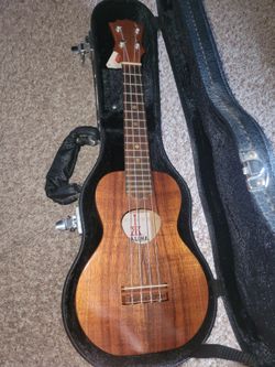 Kcm-00 Koaloha Ukulele Used With Case