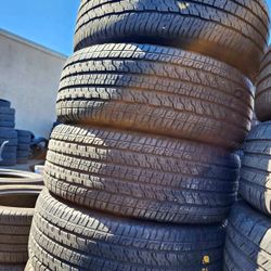 255/65r17 Goodyear Tires Cón 80% De Vida Las 4 