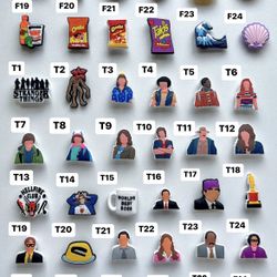 Croc Charms, Movie Characters, Tv Shows, Anime