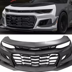 Fits 16-22 Chevrolet Camaro 1LE Style Unpainted Front Bumper Cover Conversion