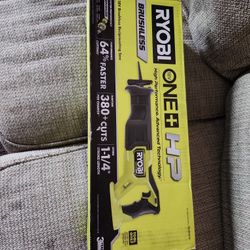RYOBI ONE+ HP PBLRS01B 18V BRUSHLESS CORDLESS RECIPROCATING SAW TOOL

