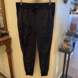LULULEMON Women Black Dance Studio Jogger Pants Size 12