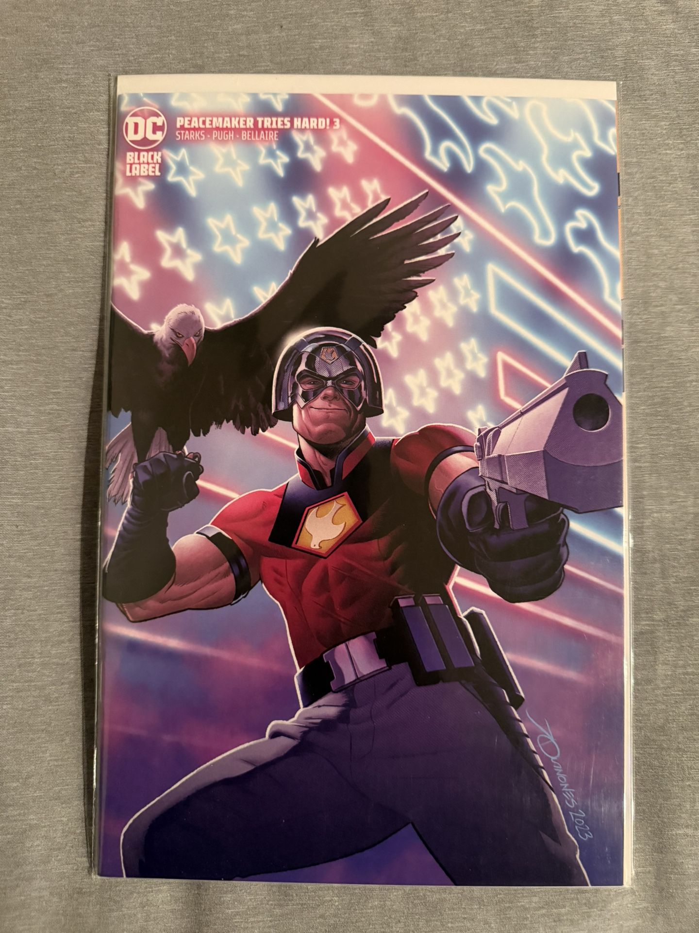 Peacemaker Tries Hard! #3 Quinones Variant