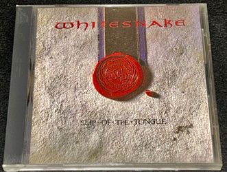 WHITESNAKE CD Original Slip Of The Tongue 1989