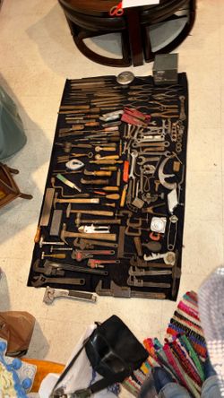 Antique & Vintage Tools Large Variety 150 Pieces