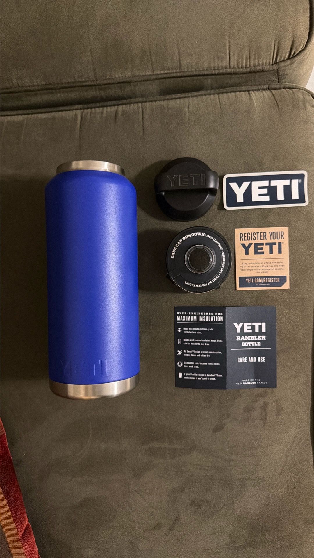 Yeti Rambler Bottle 46 oz New