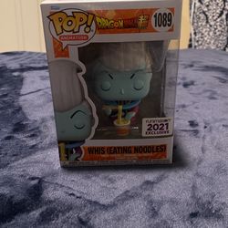 Pop Funko Animation Dragonball 1089 Whis Eating Noodles