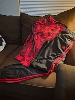 Adidas Track Suit Jacket and Pants Set