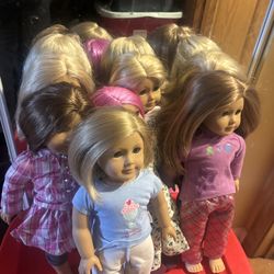 American girl dolls