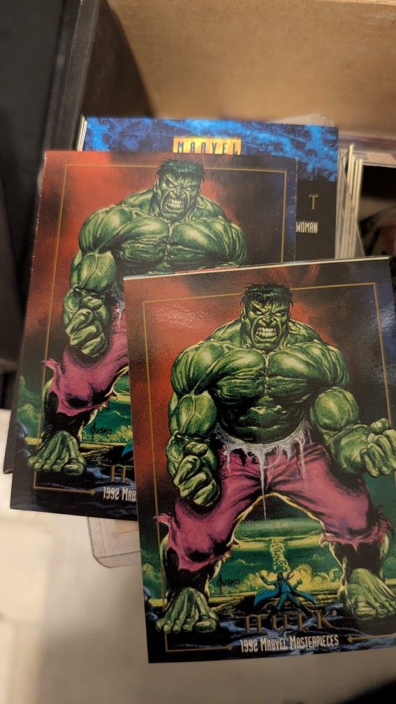 Early 90's Marvel Comic Cards