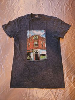 Dark grey heather graphic t-shirt