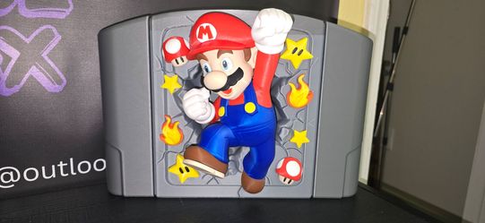 Mario N64 Wall mount