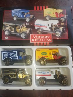 Vintage replica trucks