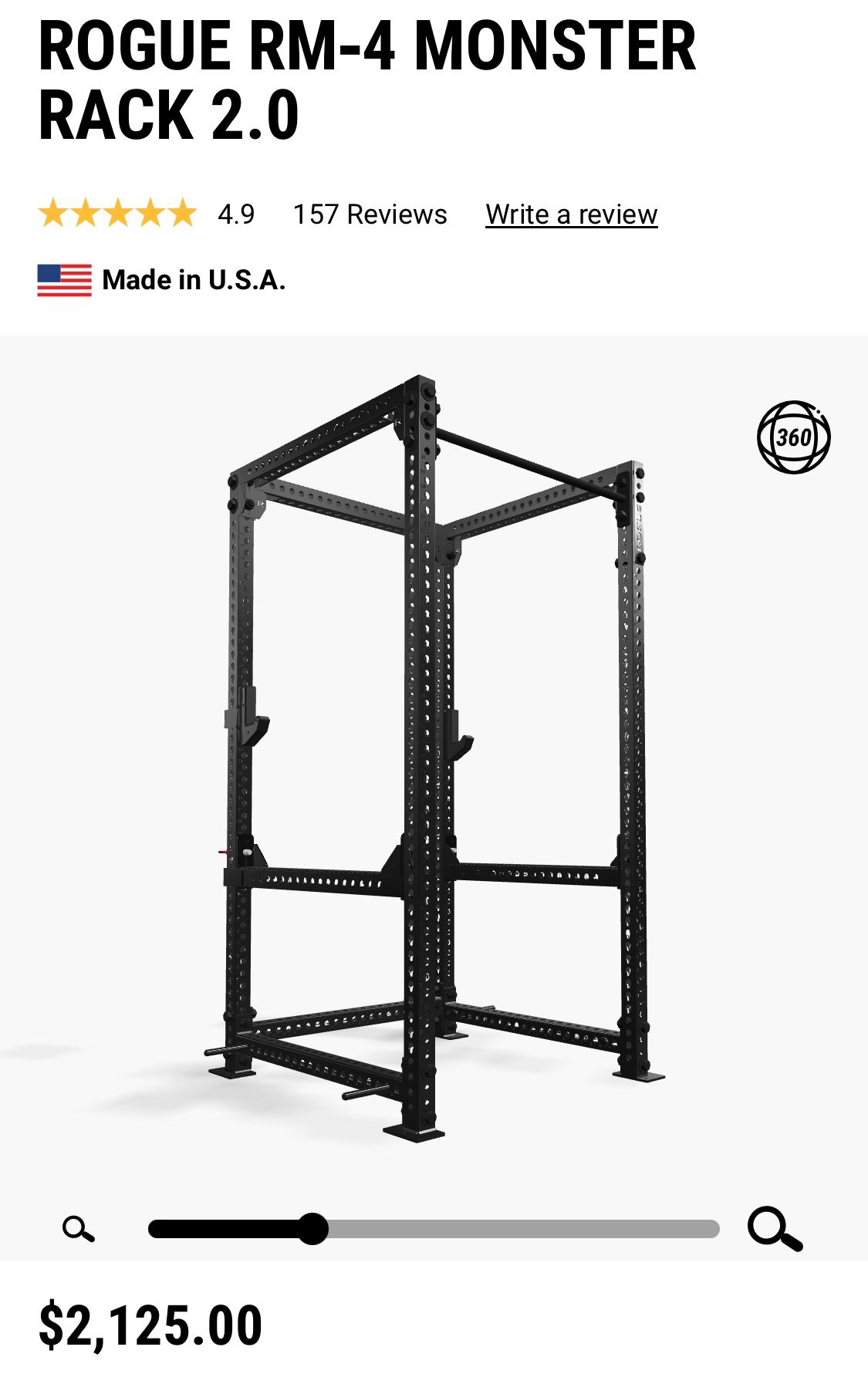 Rogue RM 4 monster W/ 50 Cal Trolley arms (48 In) And many Attachments…