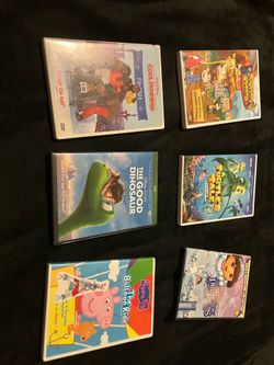 Kids DVD Movie Bundle - Cool Runnings, The Good Dinosaur, Peppa Pig