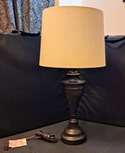 Table Lamp Set (2) with Beige Shade