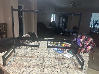 Over the sink dish rack