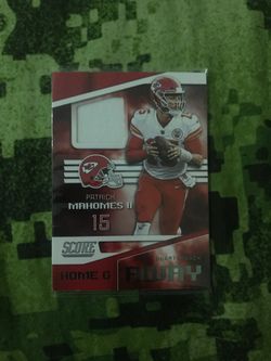 2019 Score Home and Away: Away Patrick Mahomes II #A-7 *NEGOTIABLE*