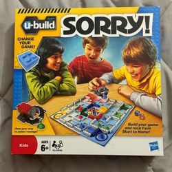 New Sorry U-Build Game