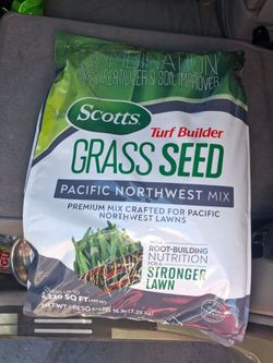 Scott specific northwest sixteen pound grass seed