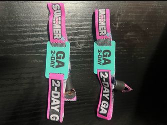 Hard Summer wrists bands - 2 Days