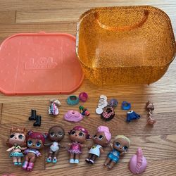 LOL Dolls, Storage case And Acessories 