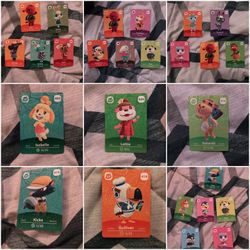 Animal Crossing Amiibo Cards Series 5 Pick And Choose