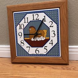 Elgin Quartz Wall Clock/rare