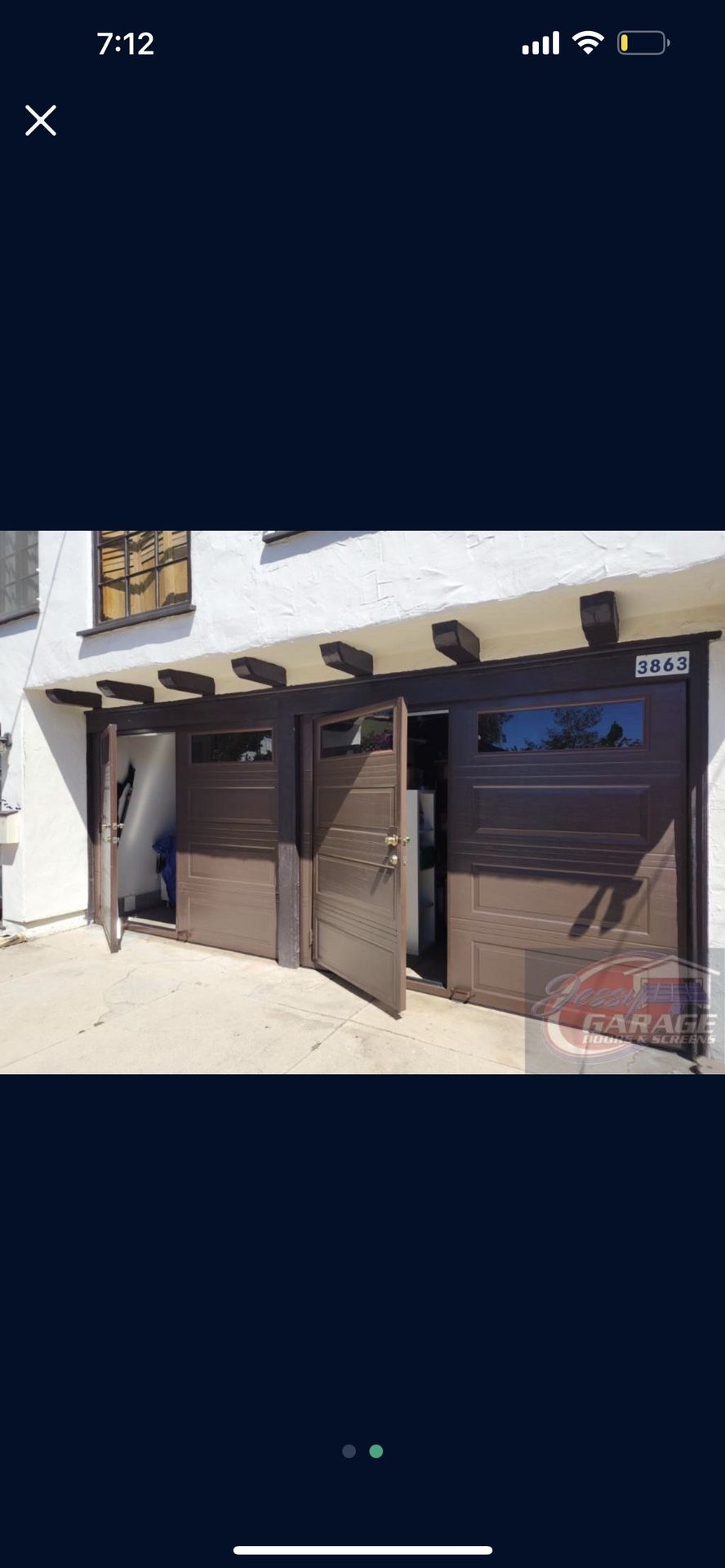 New Garage Door