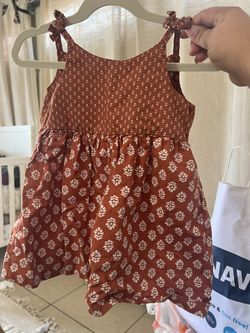 Brown Dress 18 Months