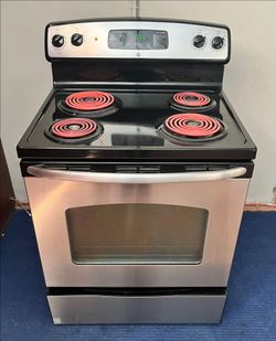 💥🔆🇺🇸☆GE☆🇺🇸🔆💥 S-Steel Coil Top Stove in Great Condition