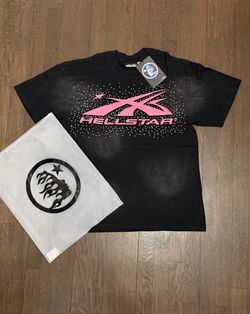 Hellstar Black Graphic T-Shirt with Tags