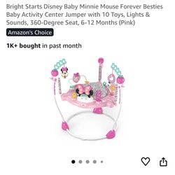 Minnie Mouse Bright Starts Activity Jumper