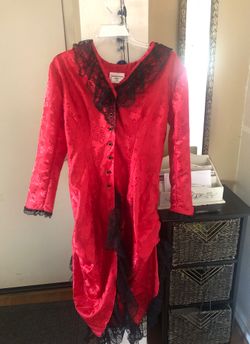 Halloween western lady dress Costume