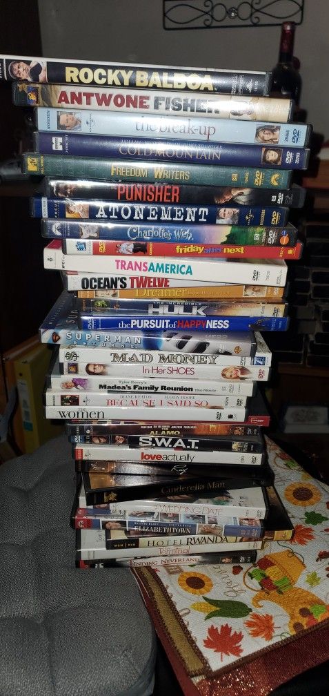 DVD's For Sale