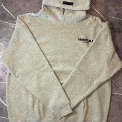 Essentials Light Oatmeal Hoodie 