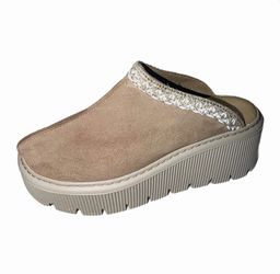 Carla Pasa Made in Italy Suede Platform Slip-On Shoes (Women's)