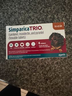 Simparica trio 11-22 lbs