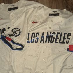 New Men’s Size Medium, Large, XL & 2XL Nike LA Dodgers City Connect Jersey
