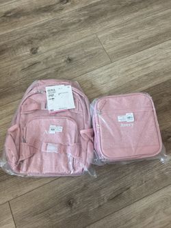 Pottery Barn Backpack And Lunch Box