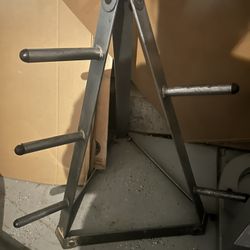 Bench Press And Weight Stand