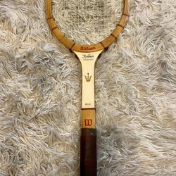 Wilson Jack Kramer Autograph Tennis Racquet Vintage 