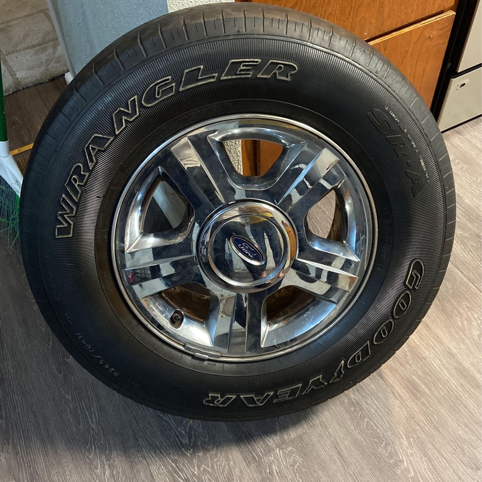 Set Of Rims With Tires