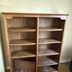 Wooden Book Shelf