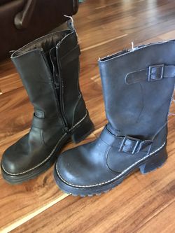 Girls Boots Size 2 and 5 1/2 Excellent and New
