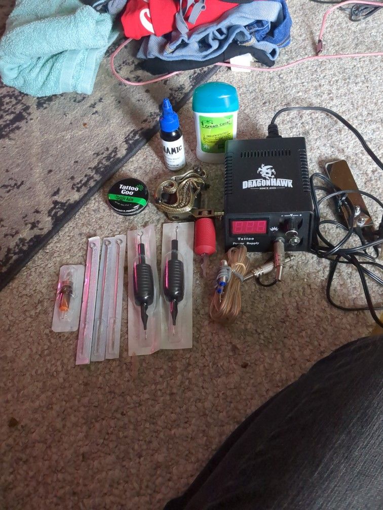 DragonHawk Tattoo Kit - Additional Items Included