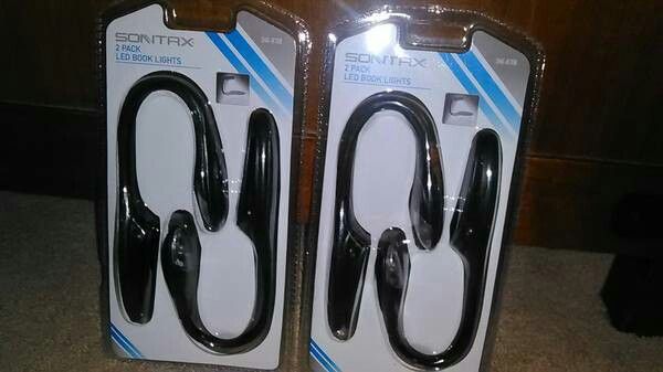 LED book lights! New! Twin packs