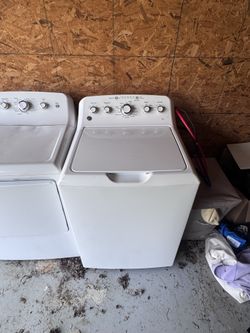 GE  Washer and Dryer