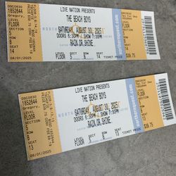 Beach Boys Concert Tickets
